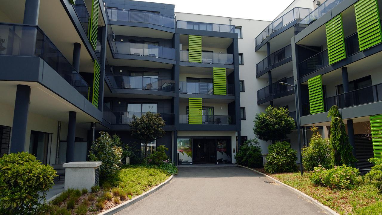 Aparthotel Adagio Bale Mulhouse Aeroport Блотзайм Екстериор снимка